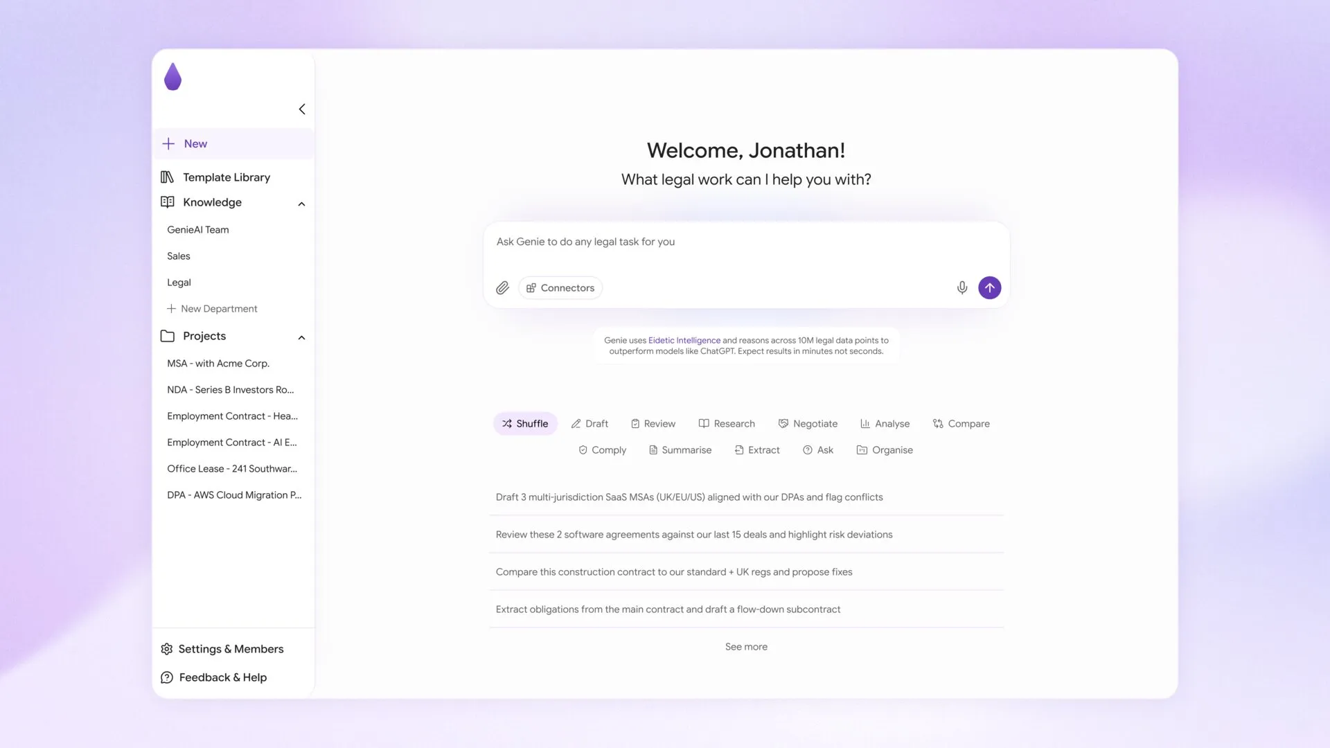 Genie 3.0 homepage