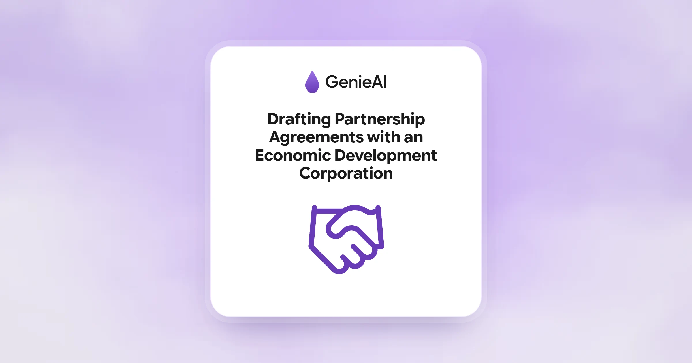 Drafting Partnership Agreements with an Economic Development Corporation