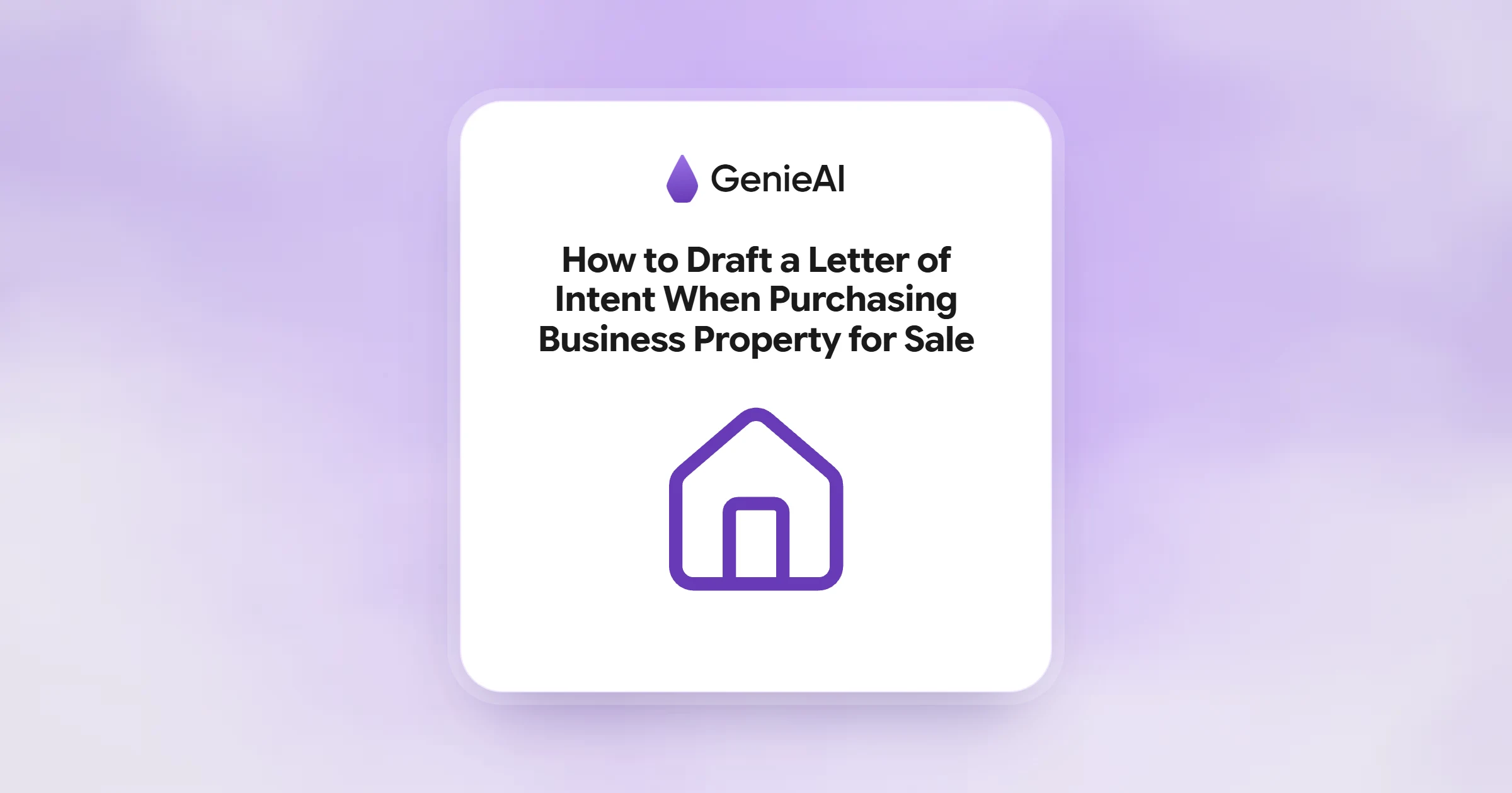 How to Draft a Letter of Intent When Purchasing Business Property for Sale