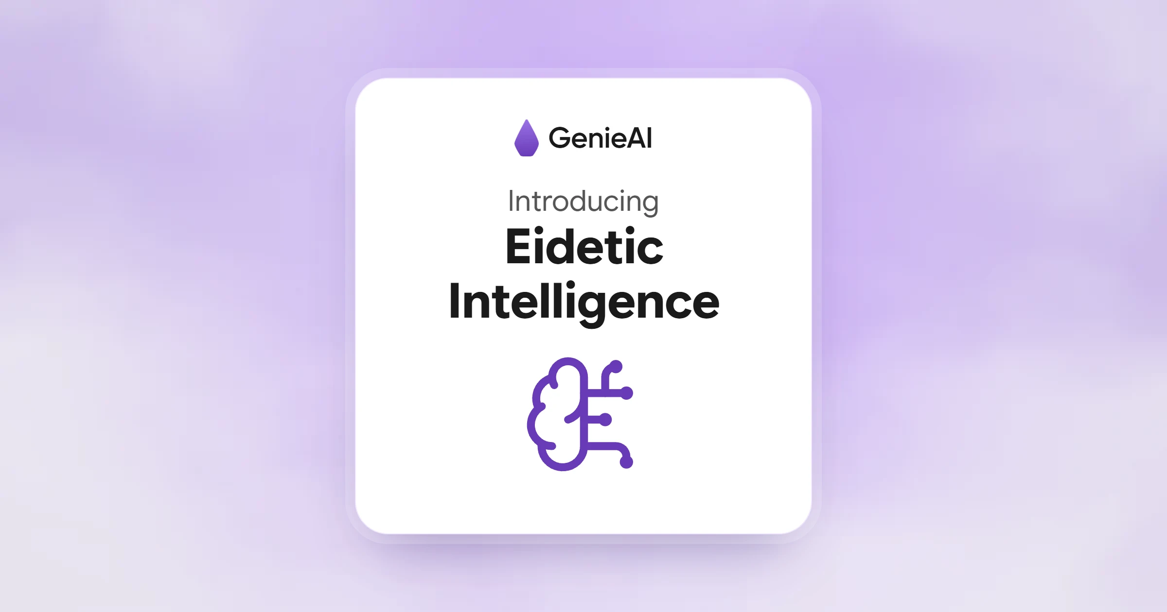Introducing Eidetic Intelligence: How Genie Achieves 90% Legal Accuracy