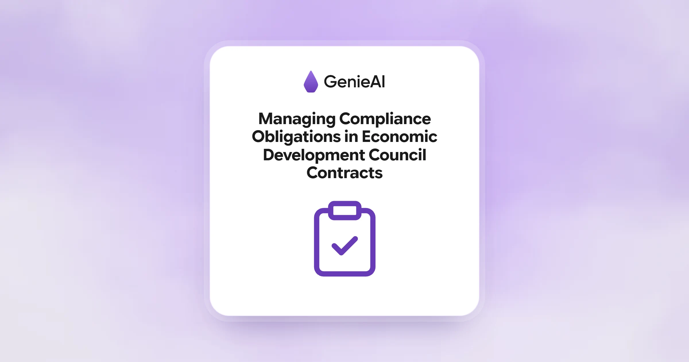 Managing Compliance Obligations in Economic Development Council Contracts