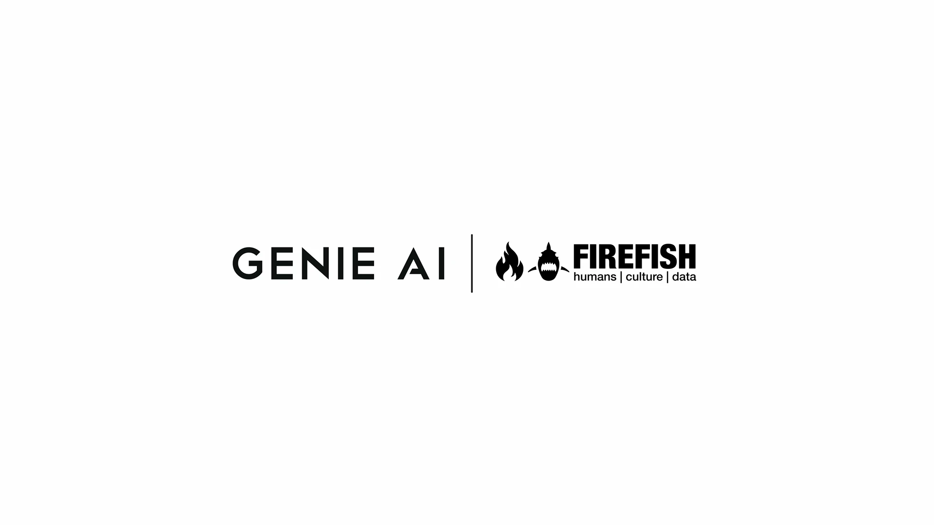GenieAI × Firefish partnership card