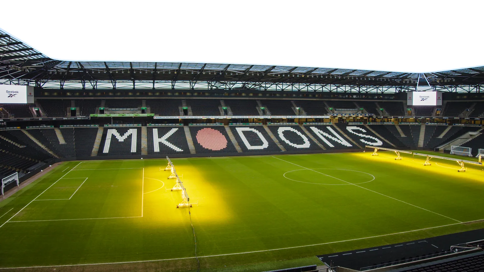 Stadium MK from the stands
